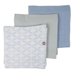 Lodger Hydrofieldoek - 3 Stuks - 70 x 70 cm - Matcha - Birch Hot