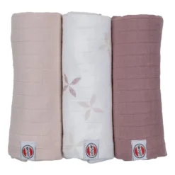 Lodger Hydrofieldoek - 3 Stuks - 70 x 70 cm - Matcha - Birch Hot