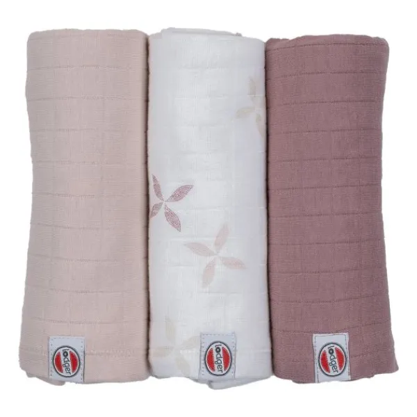 Lodger Hydrofieldoek - 3 Stuks - 70 x 70 cm - Matcha - Birch Hot