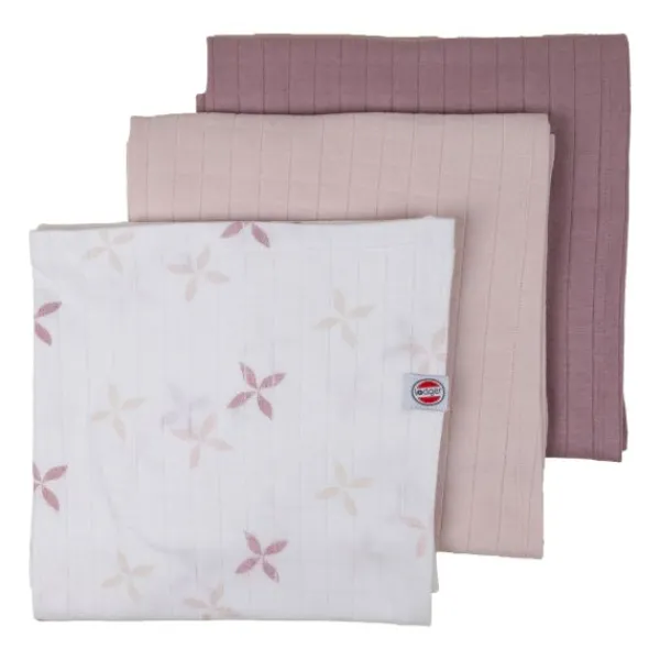 Lodger Hydrofieldoek - 3 Stuks - 70 x 70 cm - Matcha - Birch Hot