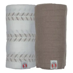 Lodger Hydrofieldoek - 2 Stuks - 110 x 110 cm - Matcha - Powder / Rose Outlet