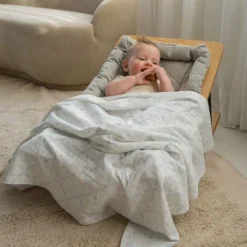 Lodger Hydrofieldoek - 2 Stuks - 110 x 110 cm - Matcha - Powder / Rose Outlet