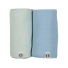 Lodger Hydrofieldoek - 2 Stuks - 110 x 110 cm - Peppermint / Blue Fogg Online