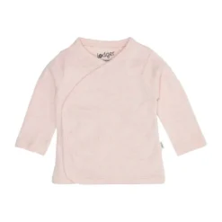 Lodger Melange Overslag Shirt - Maat 50 - Tan