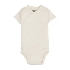 Lodger Melange Romper Korte Mouw - Maat 56 - Birch Outlet