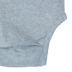 Lodger Melange Romper Lange Mouwen - Maat 50 - Blue Fogg Hot