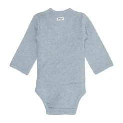 Lodger Melange Romper Lange Mouwen - Maat 50 - Blue Fogg Hot