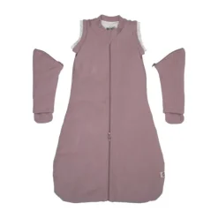 Lodger Rib Slaapzak Hopper - Maat 50/62 - Rose Best