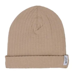 Lodger Seersucker Mutsje - 0-6 Mnd - Beige Online