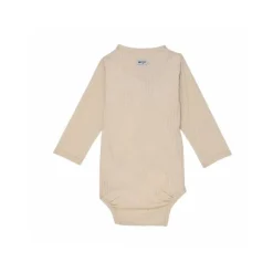 Lodger Seersucker Overslagromper - Lange Mouw - Mt. 56 - Birch Hot