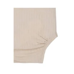 Lodger Seersucker Overslagromper - Lange Mouw - Mt. 56 - Birch Hot