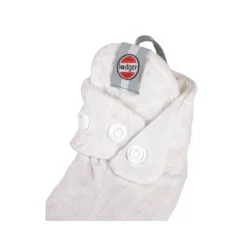 Lodger Seersucker Slofjes - 0-3 Mnd - Cloud Dancer Outlet