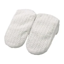 Lodger Seersucker Slofjes - 0-3 Mnd - Cloud Dancer Outlet