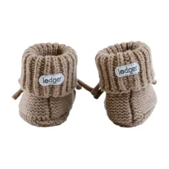 Lodger Slofjes - Merino Wool - Buffalo - 6-12M Discount