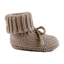 Lodger Slofjes - Merino Wool - Buffalo - 6-12M Discount