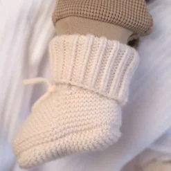 Lodger Slofjes - Merino Wool - Birch - 6-12M Outlet