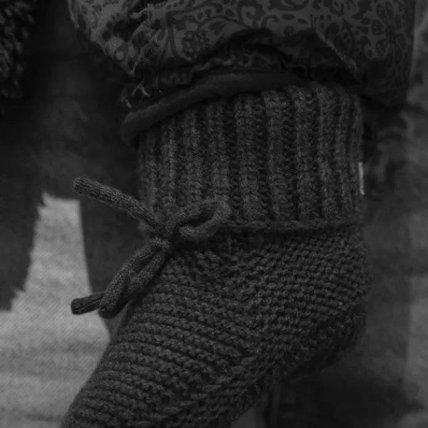 Lodger Slofjes - Merino Wool - Pigeon - 6-12M New