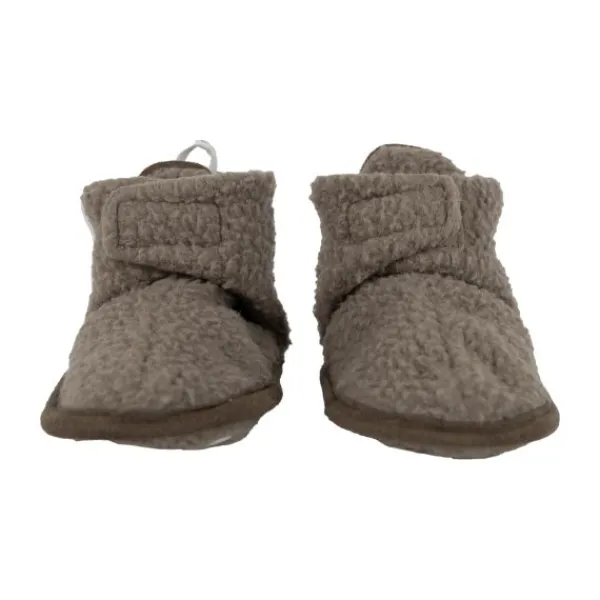 Lodger Slofjes - Teddy Fleece - Buffalo - 0-3M Sale