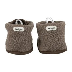 Lodger Slofjes - Teddy Fleece - Buffalo - 0-3M Sale