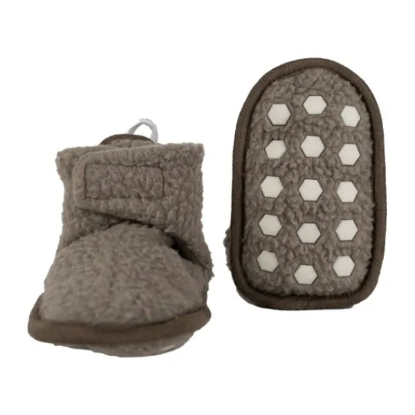 Lodger Slofjes - Teddy Fleece - Buffalo - 0-3M Sale