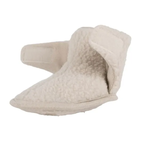 Lodger Slofjes - Teddy Fleece - Birch - 0-3M Discount