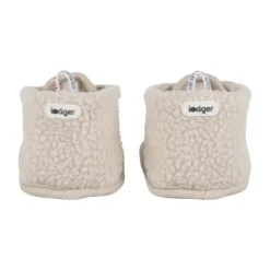 Lodger Slofjes - Teddy Fleece - Birch - 0-3M Discount
