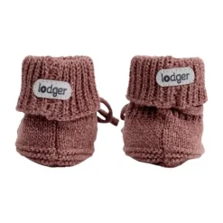 Lodger Slofjes Gebreid Met Kabel - 0-6 mnd - Buffalo Outlet