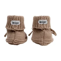 Lodger Slofjes Gebreid Met Kabel - 0-6 mnd - Buffalo Outlet