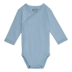 Lodger Solid Overslagromper Lange Mouw - Mt. 50 - Blue Fogg New