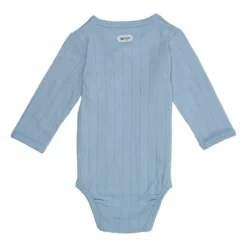 Lodger Solid Overslagromper Lange Mouw - Mt. 50 - Blue Fogg New