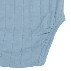 Lodger Solid Overslagromper Lange Mouw - Mt. 50 - Blue Fogg New