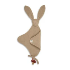 Lodger Speendoekje - Bunny Teddy Fleece - Beige Outlet
