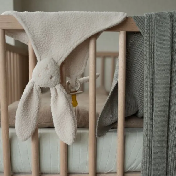 Lodger Speendoekje - Bunny Teddy Fleece - Beige Outlet