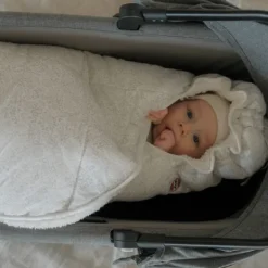 Lodger Wikkeldeken Taslon - Drizzle New