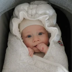 Lodger Wikkeldeken Taslon - Drizzle New