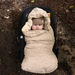 Lodger Wikkeldeken Taslon - Drizzle New