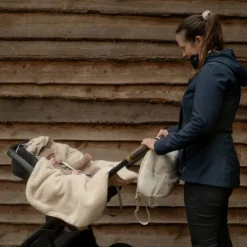 Lodger Wikkeldeken Taslon - Drizzle New