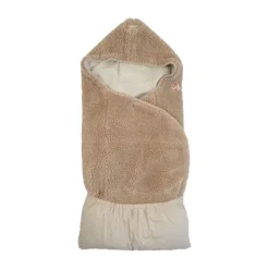 Lodger Wikkeldeken Teddy - Beige Discount