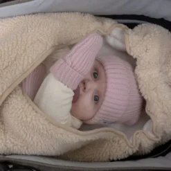 Lodger Wikkeldeken Teddy - Beige Discount