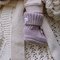 Lodger Wollen Babyslofjes - 0-6 Mnd Rose Online