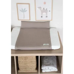 Loop Comfy Hoes voor Waskussen - Waffelpiqué - Seashell - 85x75 cm