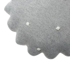 Lorena Canals Biscuit Kussen – Rond – Grijs Outlet
