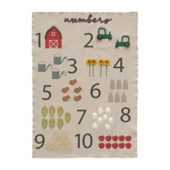 Lorena Canals Wandkleed - Farm Numbers Sale