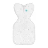 Love to Dream Inbakerslaapzak - Swaddle Up™ - 3-6 Maanden - Wit met Tekst Outlet