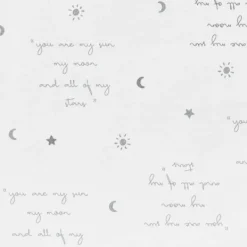 Love to Dream Inbakerslaapzak - Swaddle Up™ - 3-6 Maanden - Wit met Tekst Outlet