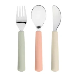 Lässig Bestek Met Siliconen Handvat Happy Fruits Cherry Meerdere kleurencombinaties Best