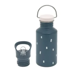 Lässig Drinkfles - Stainless Steel - Happy Prints - Midnight Blue Hot