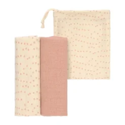 Lässig Hydrofieldoek Rose 80 x 80 cm 2 Stuks Clearance