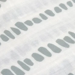 Lässig Hydrofiele Doeken - Strokes Silver Grey - 3 Stuks - 85 x 85 cm New