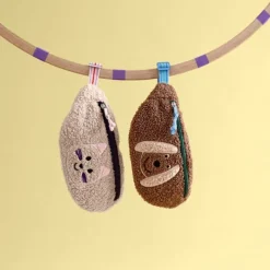 Lässig Kids Heuptasje - Team Cat - Beige Discount